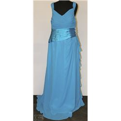 SKY BLUE PLUS SIZE DRESS SIZE UNKNOWN