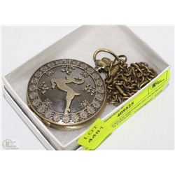 NEW CHRISTMAS PREMIUM POCKET WATCH WITH CHAIN