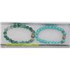 Image 1 : #28- FLORAL,TOURQUOISE BRACELETE BEAD