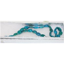 #31-AZURITE CHYSOCOLLA LOOSE BEAD 15"