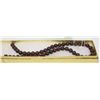 Image 1 : #30-NATURAL BLOOD STONE LOOSE BEAD 15"