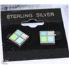 Image 1 : STERLING SILVER INLAY PENDANT AND EARRING SET
