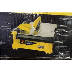 7" WET TILE SAW WITH EXTENSION TABLE