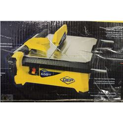 7" WET TILE SAW WITH EXTENSION TABLE