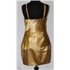 Image 2 : GOLD SHORT MINI DRESS SIZE UNKNOWN