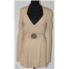 Image 1 : SIZE MEDIUM GOLD SHIRT DRESS