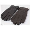 Image 1 : 2 PACK LADIES LEATHER GLOVES SIZE LARGE