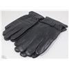 Image 1 : 2 PACK MENS LEATHER GLOVES SIZE LARGE