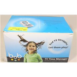 NEW BOB TV TIME MANAGER