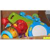 Image 1 : LARGE BOX OF MUSICAL TOYS - XYLOPHONE,