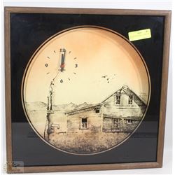 PHOSIS DESIGNS WALL CLOCK 18W X 19H