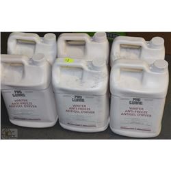 SET OF 6 3.78L PRO GUARD WINTER ANTIFREEZE