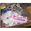 Image 1 : FLAT OF SCRAPBOOKING SUPPLIES