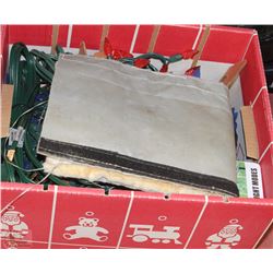 BOX OF ASSORTED CHRISTMAS LIGHTS