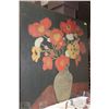 Image 1 : LARGE FLORAL CANVAS PICTURE