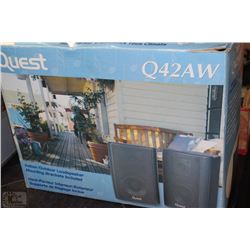 NEW QUEST LOUD SPEAKER WITH MOUNTING BRACKETS