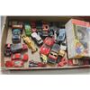 Image 1 : FLAT WITH ASSORTED PLAY CARS INCL DIE CAST ,