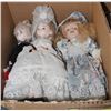 Image 1 : BOX OF VINTAGE PORCELAIN DOLLS
