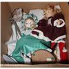 Image 1 : BOX OF VINTAGE PORCELAIN DOLLS
