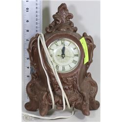 VINTAGE CERAMIC MANTLE CLOCK