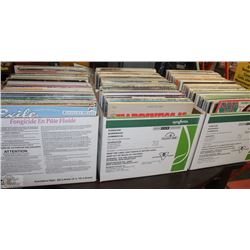 SET OF 6 BOXES OF VINTAGE RECORDS