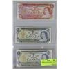Image 1 : SHEET W/3 VINTAGE BILLS - 1974 - $2 AND