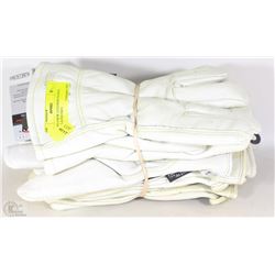 LOT OF 6 NEW LEATHER GLOVES THINULATED INCL