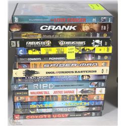 BUNDLE OF 15 DVD MOVIES