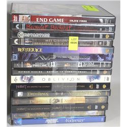 BUNDLE OF 15 DVD MOVIES