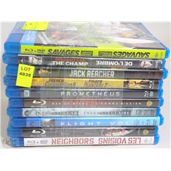 BUNDLE OF 10 BLUE RAYS