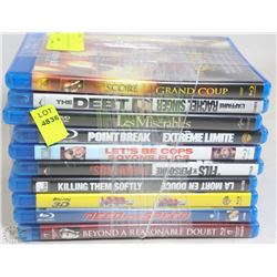 BUNDLE OF 10 BLUE RAYS