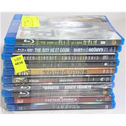 BUNDLE OF 10 BLUE RAYS