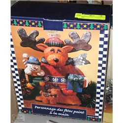 CHRISTMAS FESTIVE HAND PAINTED FIGURE -