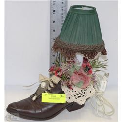 VINTAGE 1950'S SHOE LAMP