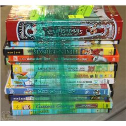 BUNDLE OF 19 CHILDERNS DVDS