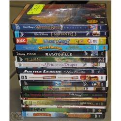 BUNDLE OF 17 CHILDRENS DVDS