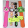 Image 1 : LOT OF 4 CHILDRENS WATCHES ALL WORKING WITH BATTERIES