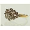Image 2 : 14K YELLOW GOLD DIAMOND RING SIZE 6