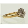 Image 3 : 14K YELLOW GOLD DIAMOND RING SIZE 6