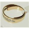 Image 3 : 14K YELLOW GOLD DIAMOND RING SIZE 7.5