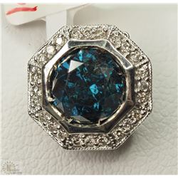 14K WHITE GOLD DIAMOND PENDANT