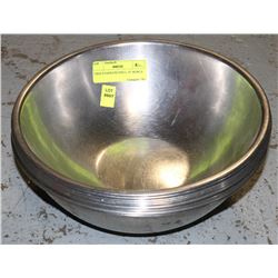 1 DOZ STAINLESS STEEL 10" BOWLS