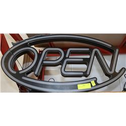 LIGHT UP OPEN SIGN