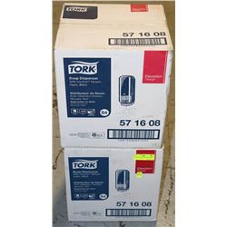 LOT OF 2 TORK SOAP  DISPENSERS
