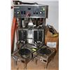 Image 1 : BUNN DUAL COFFEE MACHINE WITH ALL ACCESSORIES