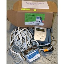 NEW PYRAMID TIME TRAX SWIPE CARD TIME CLOCK SYSTEM