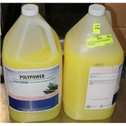 TWO 4L JUGS POLYPOWER HAND CLEANER