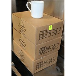 THREE CASES OF 6 COFFEE MUGS