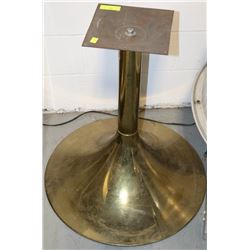 HEAVY DUTY BRASS TABLE BASE