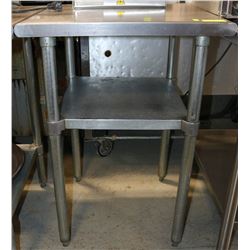 24X24"" S/S PREP TABLE